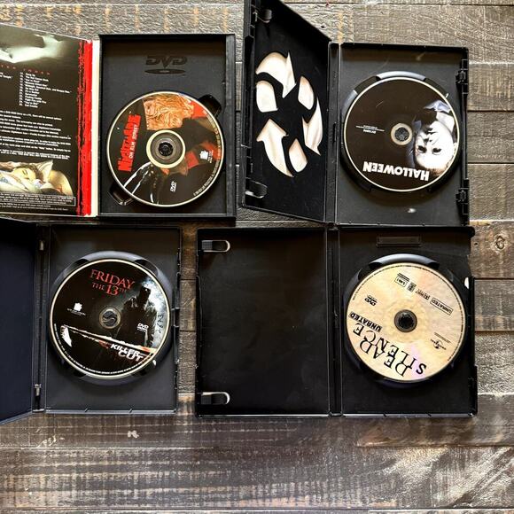 Horror Movie DVDs Nightmare On Elm St, Friday The 13th, Halloween, Dead Silence - Picture 6 of 6